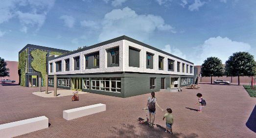 Zo gaat de nieuwe school er uit zien