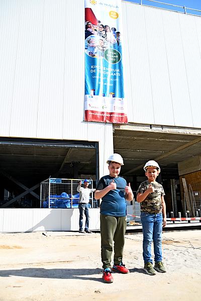 Viering hoogste punt bouw